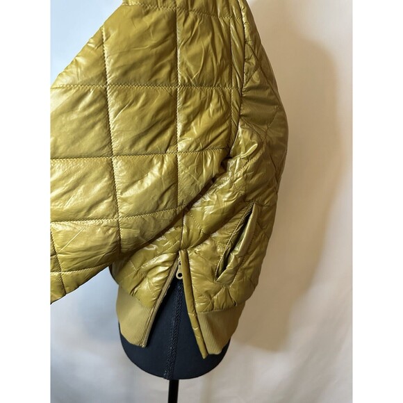 Offline by Aerie Sherpa Lined Quilted Puffer‎ Bomber Jacket Treeline SMALL NWT - Picture 6 of 13